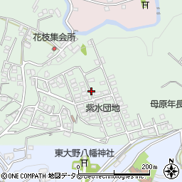 福岡県北九州市小倉南区紫水団地周辺の地図