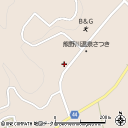 和歌山県新宮市熊野川町日足744周辺の地図