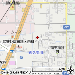 愛媛県伊予郡松前町恵久美730周辺の地図