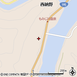 徳島県那賀郡那賀町大久保岡崎周辺の地図