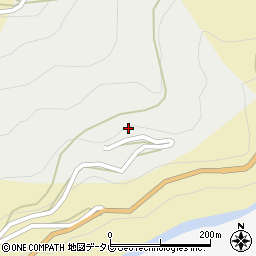 高知県長岡郡大豊町大平378周辺の地図