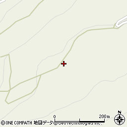 高知県長岡郡大豊町西峯157周辺の地図