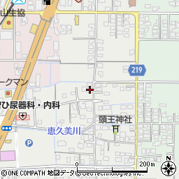 愛媛県伊予郡松前町恵久美744周辺の地図