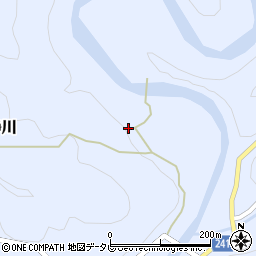 和歌山県田辺市本宮町静川248周辺の地図
