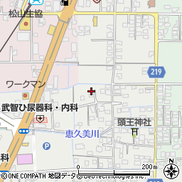 愛媛県伊予郡松前町恵久美735周辺の地図