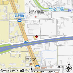 愛媛マツダ本社管理部周辺の地図