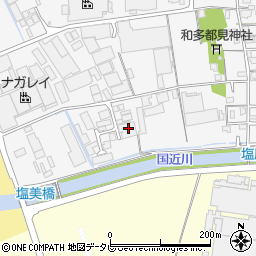 矢野商事株式会社　塗料部周辺の地図