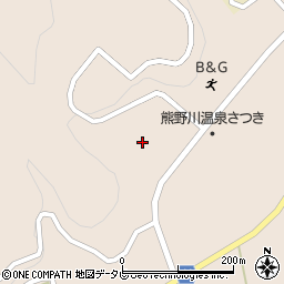 和歌山県新宮市熊野川町日足697周辺の地図