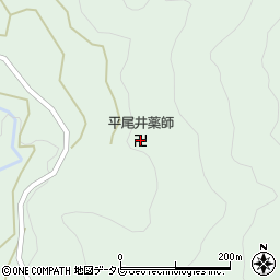 平尾井薬師周辺の地図