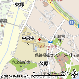 福岡県宗像市久原353周辺の地図