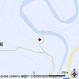 和歌山県田辺市本宮町静川240周辺の地図