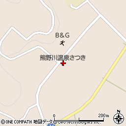 和歌山県新宮市熊野川町日足707周辺の地図