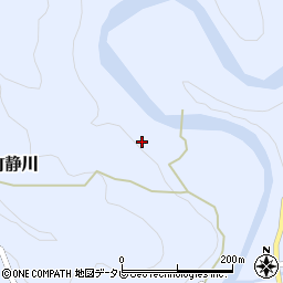 和歌山県田辺市本宮町静川216周辺の地図