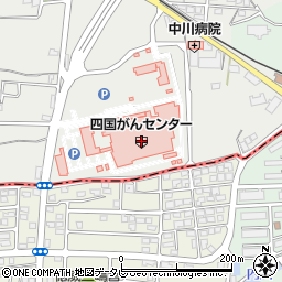 セブンイレブン四国がんセンター店周辺の地図