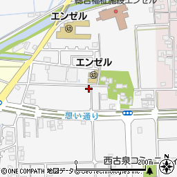 愛媛県伊予郡松前町西古泉540周辺の地図