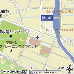 愛媛県　高速運輸事業協同組合周辺の地図