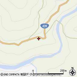 高知県長岡郡大豊町西峯4799周辺の地図