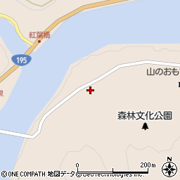 徳島県那賀町（那賀郡）横石（畑瀬）周辺の地図
