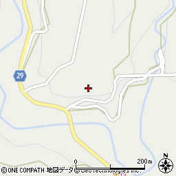 和歌山県田辺市秋津川1250周辺の地図