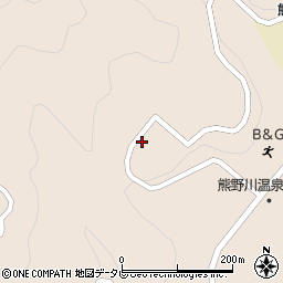 和歌山県新宮市熊野川町日足1223周辺の地図