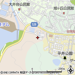 福岡県宗像市大井1279周辺の地図