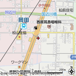 郷家 松前店周辺の地図