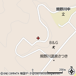 和歌山県新宮市熊野川町日足689周辺の地図