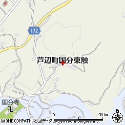 長崎県壱岐市芦辺町国分東触周辺の地図