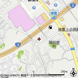天香閣周辺の地図