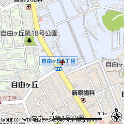 エフコープ自由ヶ丘店周辺の地図