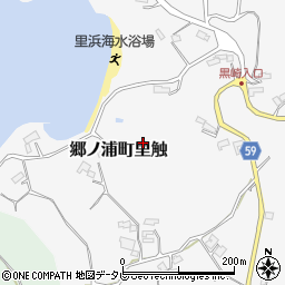 長崎県壱岐市郷ノ浦町里触周辺の地図