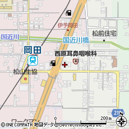 愛媛県伊予郡松前町恵久美813周辺の地図