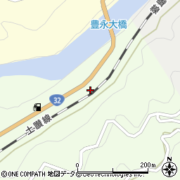 高知県長岡郡大豊町東土居59周辺の地図