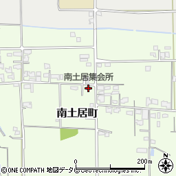 久米公民舘南土居分館周辺の地図