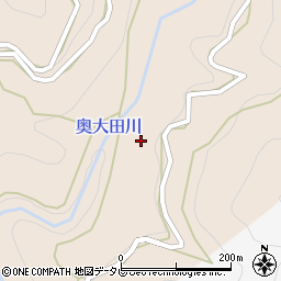 高知県長岡郡大豊町梶ケ内208周辺の地図