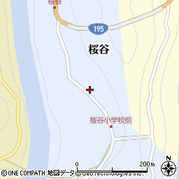 徳島県那賀郡那賀町桜谷東畑周辺の地図