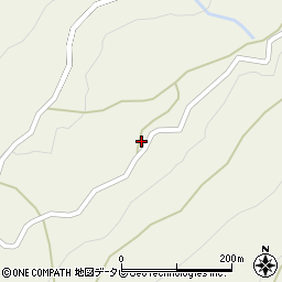 高知県長岡郡大豊町西峯776周辺の地図