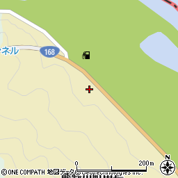 和歌山県新宮市熊野川町田長215周辺の地図