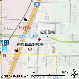 愛媛県伊予郡松前町恵久美819-1周辺の地図