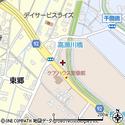 福岡県宗像市久原71周辺の地図