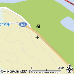 和歌山県新宮市熊野川町田長216周辺の地図