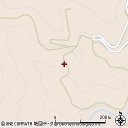 高知県長岡郡大豊町梶ケ内175周辺の地図