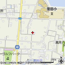 愛媛県松山市久米窪田町76-2周辺の地図