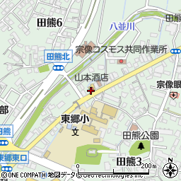 山本酒店周辺の地図