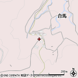 福岡県北九州市小倉南区合馬979-1周辺の地図
