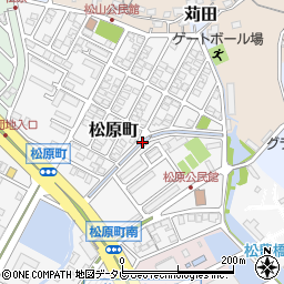 福岡県京都郡苅田町松原町周辺の地図