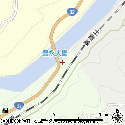 高知県長岡郡大豊町東土居673周辺の地図