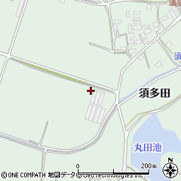 福岡県福津市須多田689周辺の地図