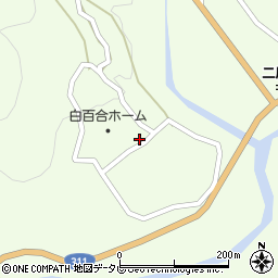 和歌山県田辺市中辺路町川合1792周辺の地図