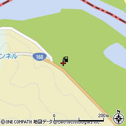 和歌山県新宮市熊野川町田長220周辺の地図